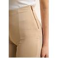 pantaloni wr. up wide leg in tessuto altamente traspirante irish cream donna medium