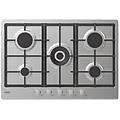 timeless chg74wx acciaio inossidabile da incasso 74. 5 cm gas 5 fornello(i) (33801986)