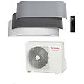 climatizzatore haori bianco 12000 btu con rivestimenti in tessuto inclusi inverter r-32 wi-fi classe