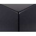 pirate box / cajon black with white print