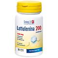 long life longlife lattoferrina 200 mg integratore 30 capsule