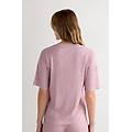 maglia manica corta in modal chic comfort donna rosa scuro taglia s