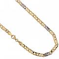 collana uomo in oro giallo e bianco 803321712335