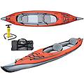 canoa gonfiabile advancedframe convertible red ae1007-r-p with pump
