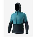 giacca con cappuccio alpine hybrid azzurro cielo l