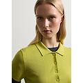 - polo tinta unita donna verde mela taglia xs