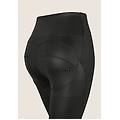 pantaloni push up wr. up vita alta tessuto lucido wet effect nero donna xxs