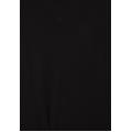 felpa interlock girocollo con stampa sul fronte nero donna extra large