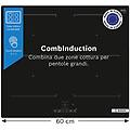 serie 4 pvq611bb6e piano cottura a induzione 60 cm combinduction nero