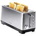 tostapane bigtoast extra double 2 ranelle acciaio 1600w 4 fette