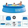 - piscina fuori terra in giro 305x76 cm blu include accessori coordinati a549