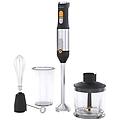 frullatore a immersione multifunzione ultra-potente 1200w lame in titanio nero