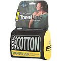 lenzuola da viaggio 100% cotton travel liner traveller con inserto di cuscino 225 cm blu navy