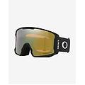 maschera line miner l matte black con prizm snow sage gold iridium
