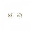 orecchini donna con note musicali oro bianco 803321732652