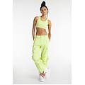 pantaloni cargo con doppie tasche e coulisse intermedia