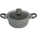 murano casseruola con coperchio 24 cm alluminio granitium extreme