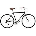 bicicletta capri weimar touring. 28. nera. telaio alto