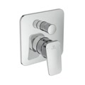 ceraplan miscelatore monocomando ad incasso per vasca/doccia con deviatore automatico cromato codice