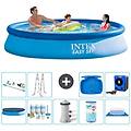 - piscina fuori terra in giro 366x76 cm blu include accessori coordinati a664