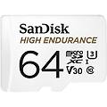 high endurance 64gb microsdxc uhs-i classe 10
