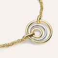 bracciale isabelle oro bicolore collezione isabelle bicolore