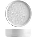 h&h set 6 piatti skin 15 cm bianco
