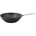 wok in alluminio antiaderente per induzione con manico linea alba diam. 30cm