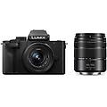 lumix dc-g100dwegk fotocamera mirrorless micro quattro terzi con obiettivi lumix g vario 12-32mm f3.