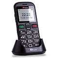 jupiter 2 cellulare base per anziani con tasti grandi tasto sos e base caricabatterie