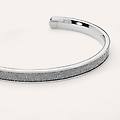 bangle lady shine acciaio collezione lady shine bianco