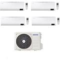 climatizzatore quadri split cebu 7+9+9+12 con aj080txj4kg/eu inverter wi-fi classe a++