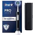 spazzolino elettrico oral-b pro 1 cross action nero con custodia da viaggio