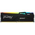 16gb 5600mt/s ddr5 cl40 dimm fury beast rgb kf556c40bba-16