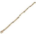 bracciale uomo oro giallo bianco gl101231