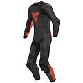 tute laguna seca 5 professional estiva nero / fluo-rosso nero rosso 44
