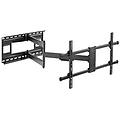 - staffa a muro braccio estensibile fino a 1015 mm per lcd 43-80'' nero