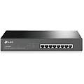 tl-sg1008mp non gestito gigabit ethernet (10/100/1000) supporto power over ethernet (poe) 1u nero