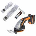 wg801e forbice tagliaerba a batteria 4 in 1 tagliasiepi 20v 2ah