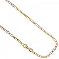 collana uomo in oro giallo e bianco 803321717434