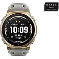AMAZFIT t-rex 3 pro gps nfc 44mm amoled oro cinturino grigio m resistenza acqua 10atm spo2