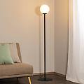 piantana joel nero/bianco 1 luce