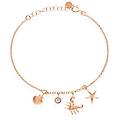 bracciale silver collection argento rosa cubic zirconia collezione silver collection rosa