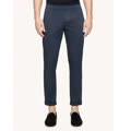 pantaloni eddy slim in gabardina compact