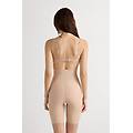 pantaloncino alto cotton light shaping donna naturale taglia l