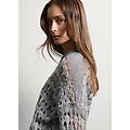 - maglione in misto alpaca grigio regular fit donna grigio chiaro melange taglia xs