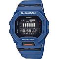 casio. g-shock gbd-200-2er g-squad blu cinturino in uretano 46 mm orologi ritiro gratis
