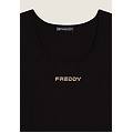 top sportivo da donna con retro vogatore nero donna extra large