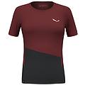women's puez sporty dry t-shirt maglia funzionale donna ( rosso)