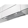cappa a incasso in super plus xa60 argento l 56 cm